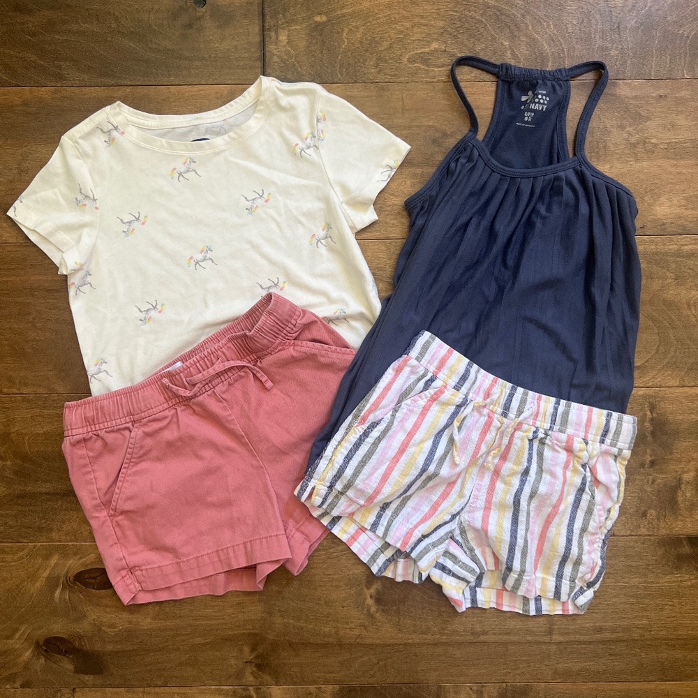 Old Navy Girl’s Summer Outfits